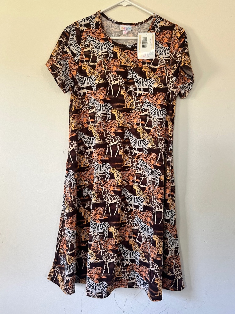 🎃 Safari Animal Print Loose Fit Dress